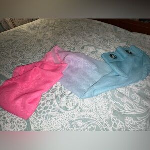 Pink and Blue curtain